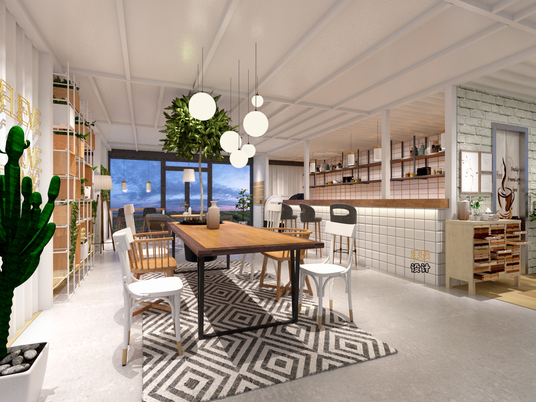 室內(nèi)裝修設(shè)計咖啡店設(shè)計水吧設(shè)計商業(yè)店鋪店面商鋪設(shè)計工裝設(shè)計室-【沫秋設(shè)計】-豬八戒網(wǎng)