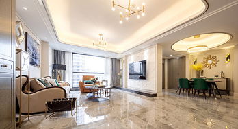 重慶室內設計工作室 120㎡現(xiàn)代輕奢家居裝修設計