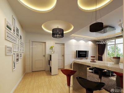 時尚房子吊頂造型裝修設計圖片大全南北80平